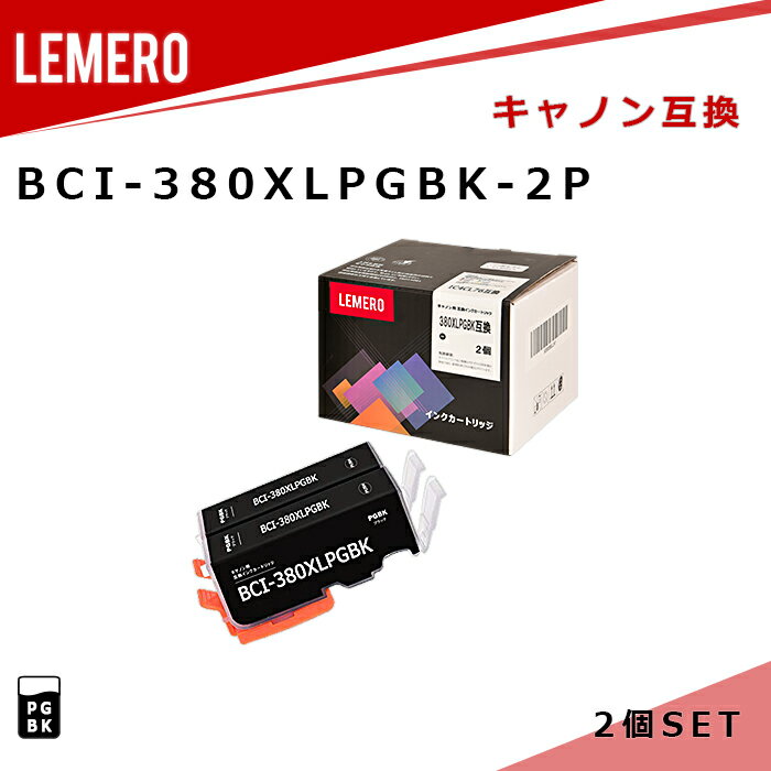 LEMERO Υ ߴ BCI-380XLPGBK 2   ڻɽб TS8230/TS8130/TS6230/TS6130/TR8530/TR7530/TR9530/TR703/TS8330/TS7330/TS6330