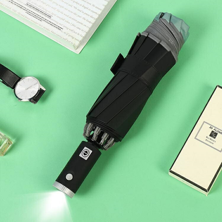 折りたたみ傘 逆折り 逆折り畳み傘 逆折りたたみ傘 逆折り式 LEDライト付 超撥水 UPF50+ 紫外線対策 遮光 遮熱 10本骨 ワンタッチ 自動開閉 晴雨兼用 メンズ レディース 晴雨傘 折り畳み傘 折りたたみ 車用 傘 おしゃれ 軽量 反射ストリップ付 送料無料