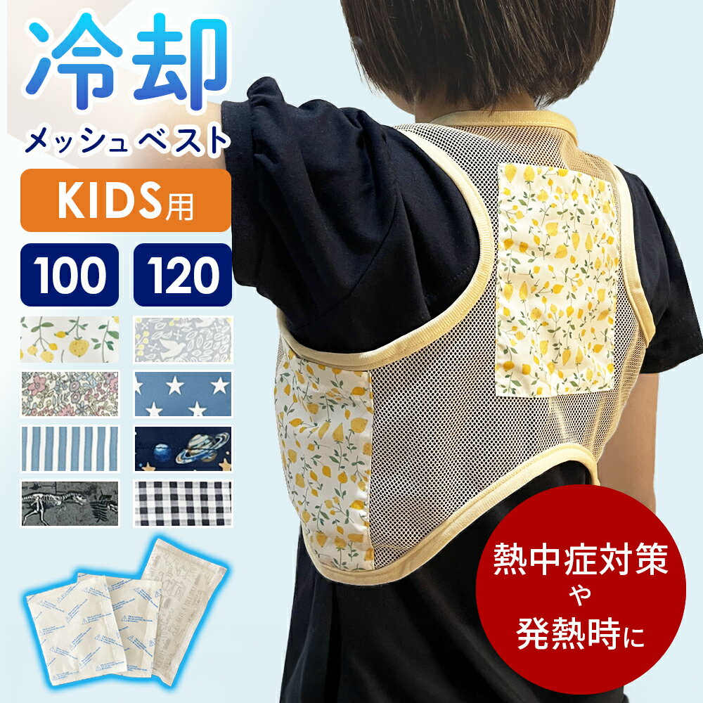 子供 保冷ベスト 冷却ベスト アイスベスト メッシュ キッズ ベビー 速乾 子ども用 保冷剤 スポーツ タウンユース 熱中症対策 男女兼用 暑さ対策 ジュニア用 保冷剤ベスト 熱中症対策グッズ クールベストのサムネイル