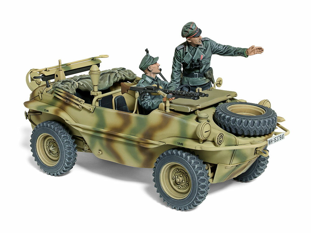Rakuten - 1/35 ミリタリーミニチュアシリーズ No.393 1/35 シュビムワーゲン166型 (ワイドホイール仕様) 35393