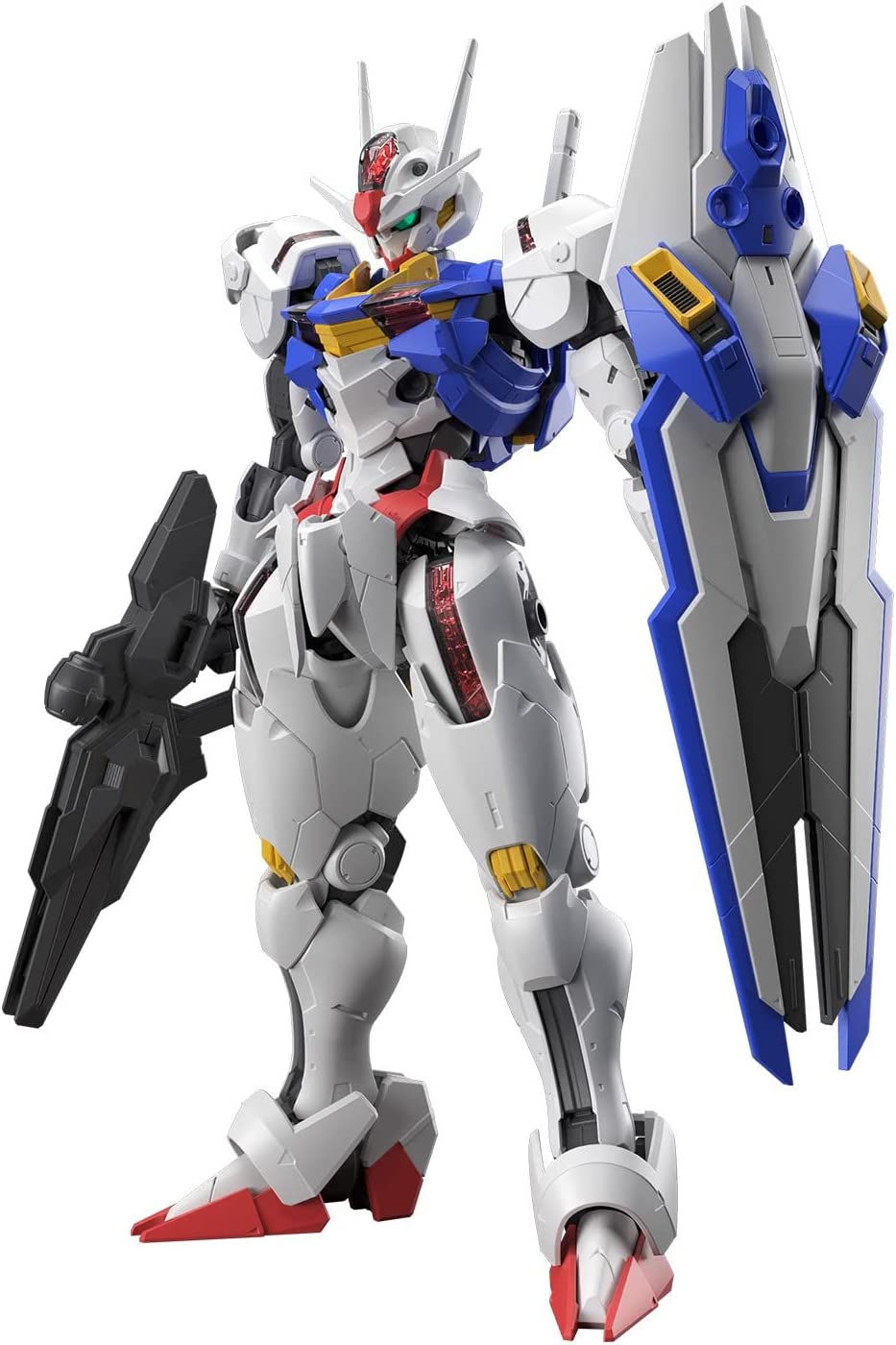 新品 FULL MECHANICS 機動戦士ガンダム 水星の魔女 ガンダムエアリアル 1/100スケール 色分け済みプラモデル　フルメカニクス　エアリアル