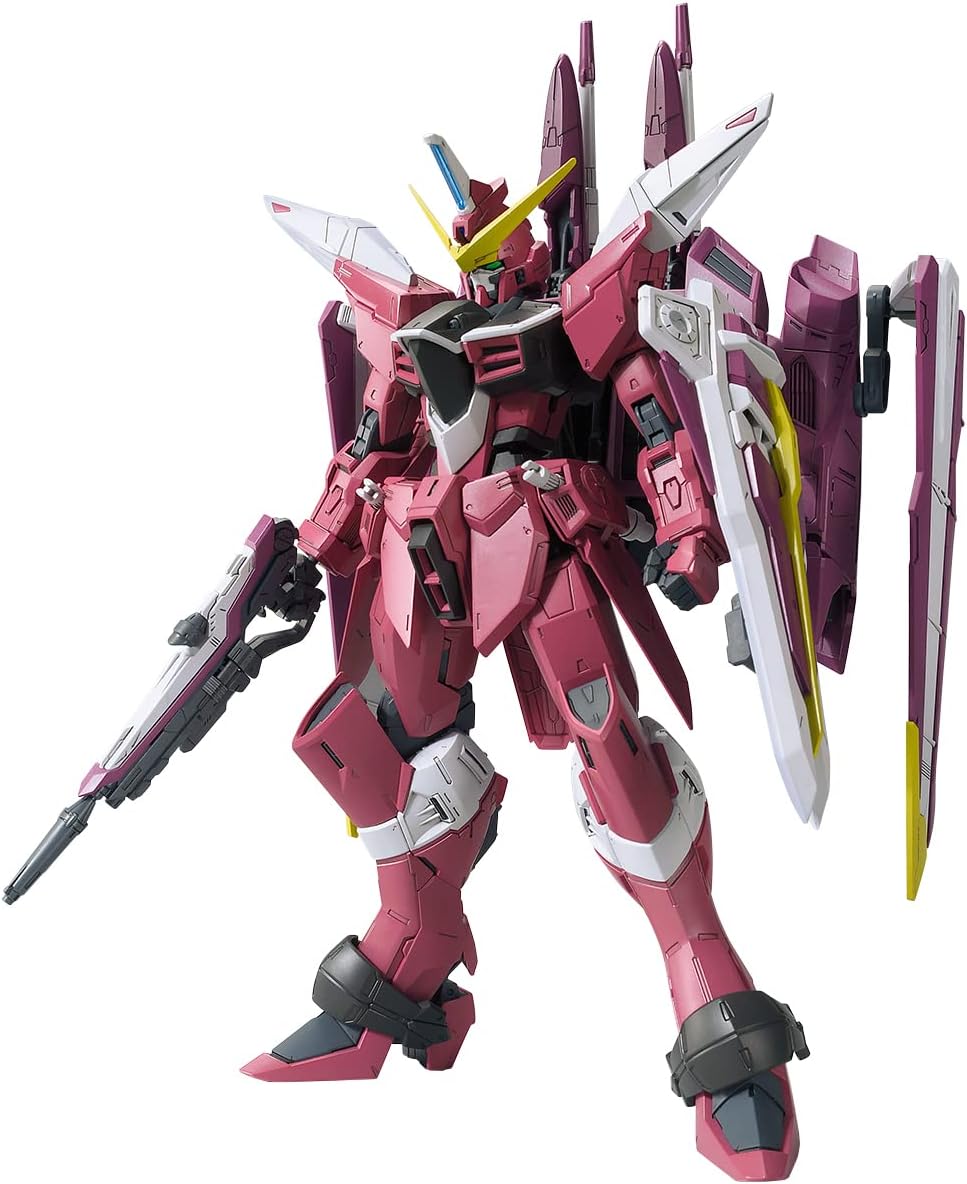 5月再販分 新品 MG 機動戦士ガンダムSEED ジャスティスガンダム 1/100スケール 色分け済みプラモデル