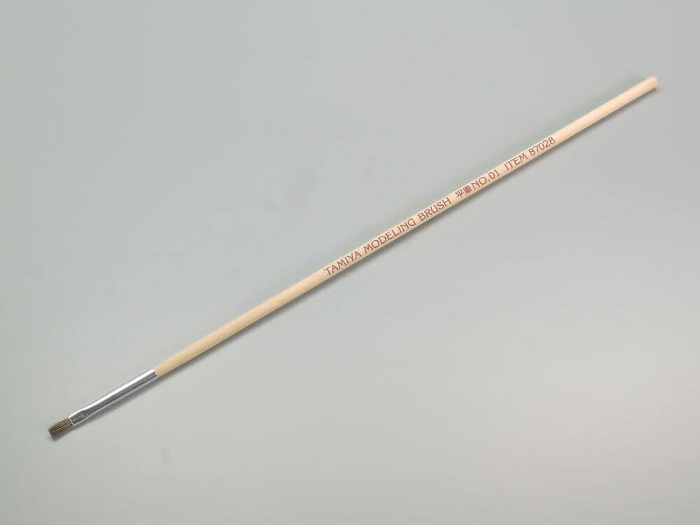 タミヤ メイクアップ材シリーズ No.28 平筆 No.1 87028