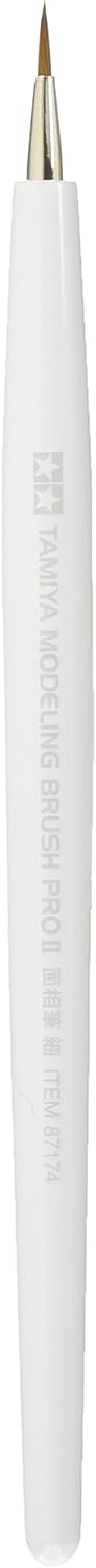 タミヤ(TAMIYA) メイクアップ材シリーズ No.174 モデリングブラシ PRO II 面相筆 細 87174