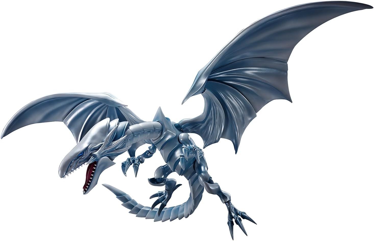 Rakuten - S.H.モンスターアーツ 遊☆戯☆王デュエルモンスターズ 青眼の白龍 約220mm PVC&ABS製 塗装済み可動フィギュア
