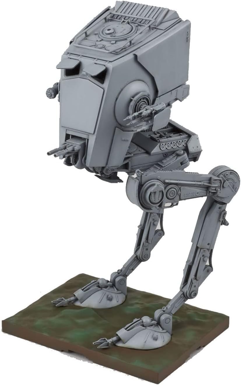 Rakuten - 9月再販分 スター・ウォーズ 1/48 AT-ST 色分け済みプラモデル(新パッケージ版)