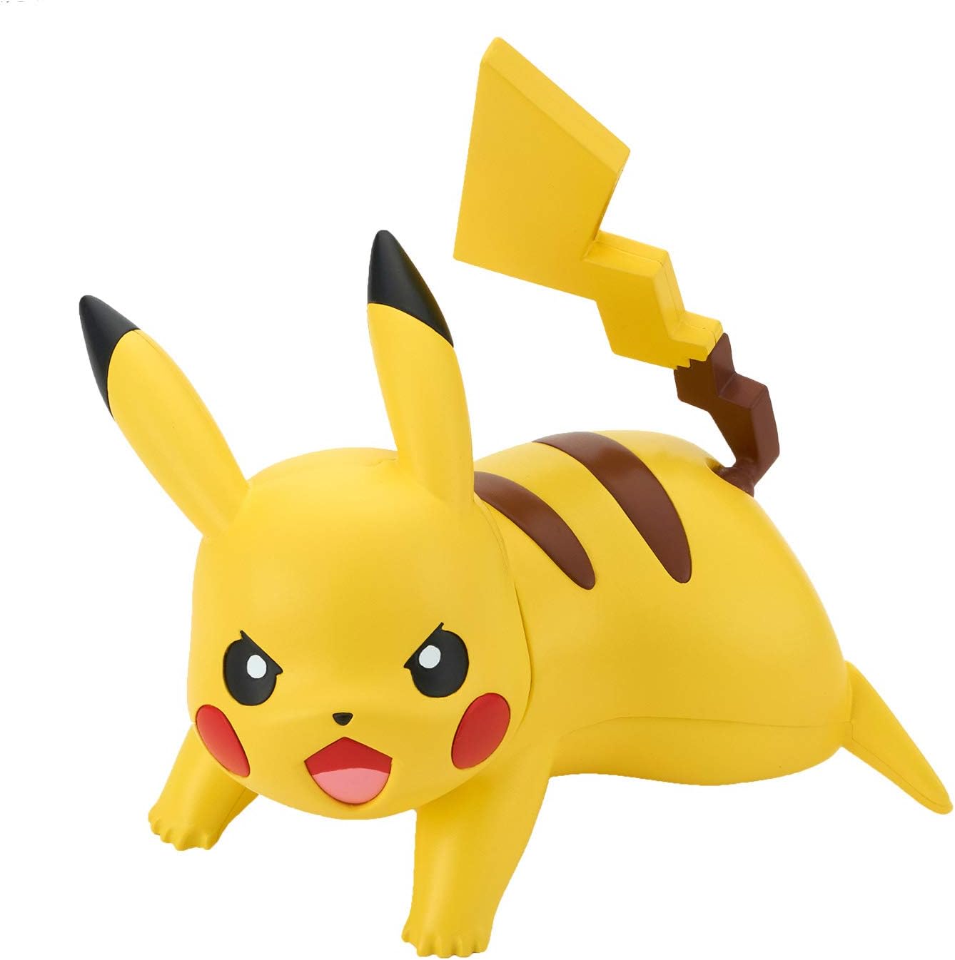 2026年6月再販分 ポケモンプラモコレクション クイック!! 03 ピカチュウ (バトルポーズ) 色分け済みプラモデル