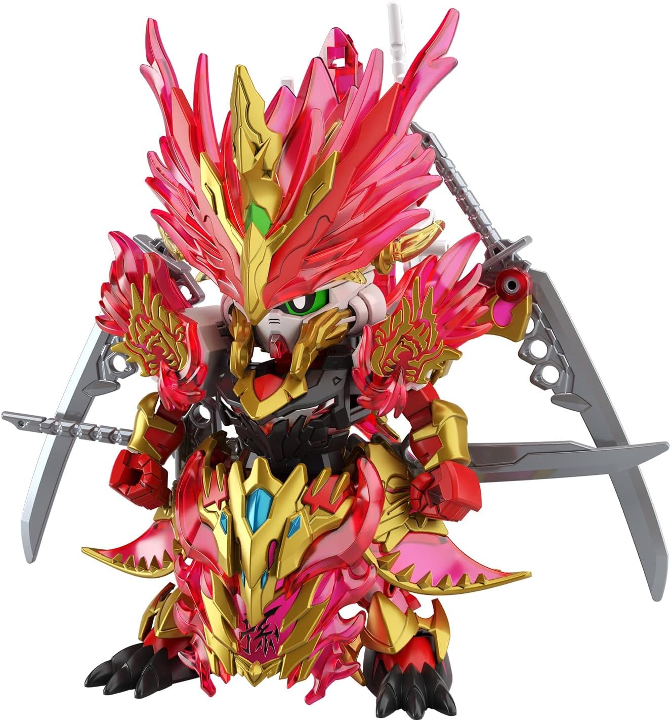 Rakuten - SDW HEROES 孫権ガンダムアストレイ 赫炎翔虎 1/144スケール 色分け済みプラモデル