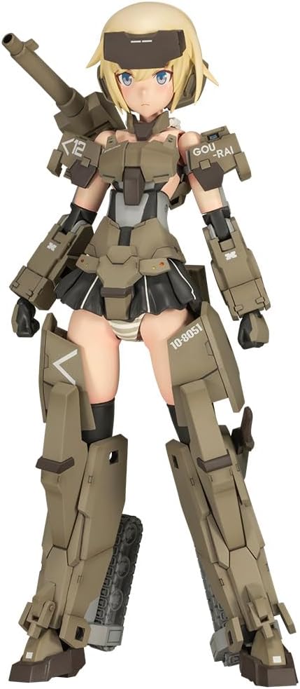 新シリーズGRANDE SCALE（グランデスケール）シリーズ第一弾は「轟雷」! 傑作プラモデル「フレームアームズ・ガール 轟雷改 Ver.2」をベースに、「轟雷」部分を人間比1/6スケール（約25cm）で商品化しました。 デザイナーはもち...