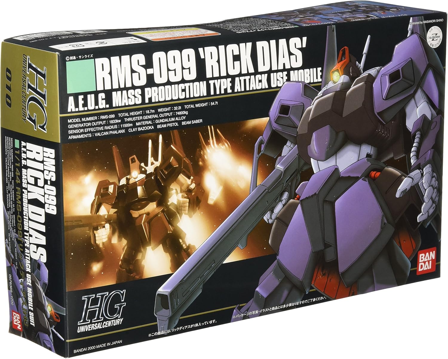 楽天市場】HGUC 1/144 RMS-099B シュツルム・ディアスの通販 楽天市場】HGUC 1/144 RMS-099B シュツルム・ディアスの通販