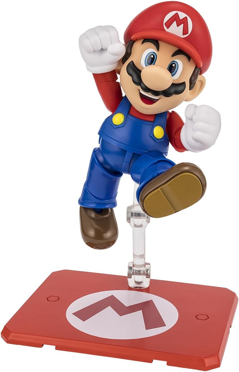 樂天商城 - 10月再販分 S.H.フィギュアーツ スーパーマリオ (SUPER MARIO) 約100mm ABS&PVC製 塗装済み可動フィギュア