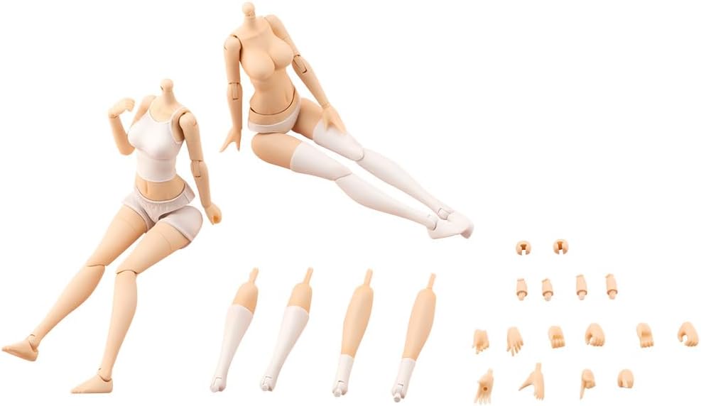 樂天商城 - 創彩少女庭園 ドレスアップボディ【M】 全高約134mm 1/10スケール プラモデル