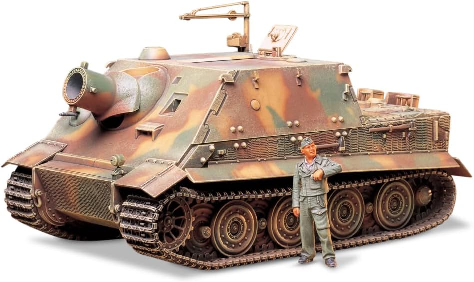 Rakuten - 1/35 ミリタリーミニチュアシリーズ No.177 ドイツ陸軍 38cm突撃臼砲 ストームタイガー プラモデル 35177