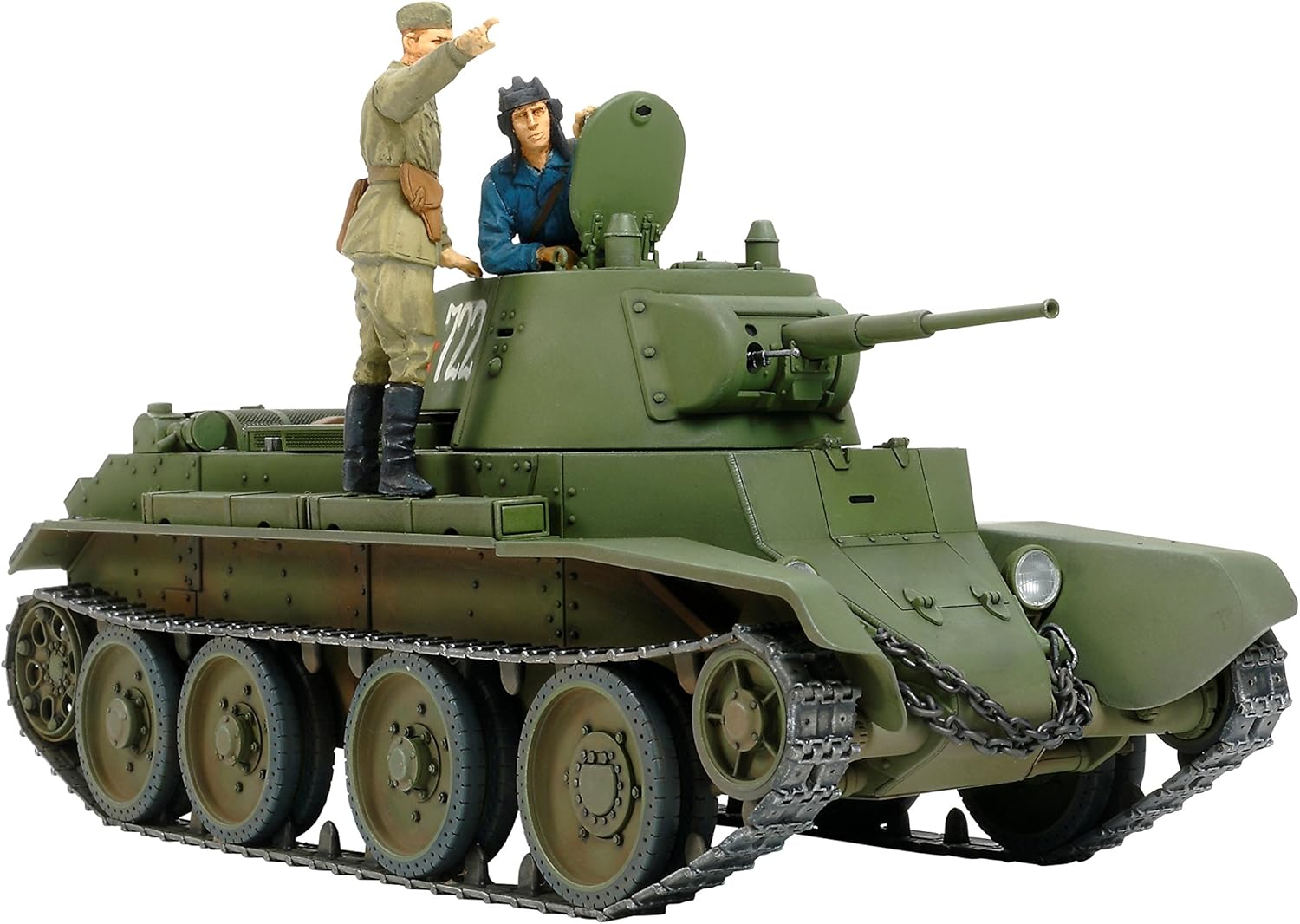 Rakuten - 1/35 ミリタリーミニチュアシリーズ No.327 ソビエト陸軍 戦車 BT-7 1937年型 プラモデル 35327