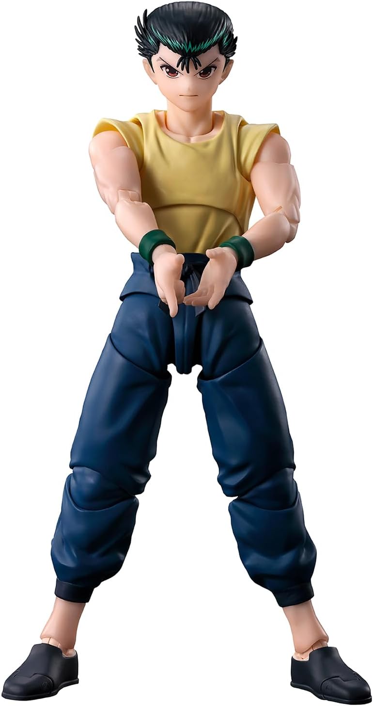 Rakuten - S.H.フィギュアーツ 幽☆遊☆白書 浦飯幽助 約145mm PVC&ABS製 塗装済み可動フィギュア