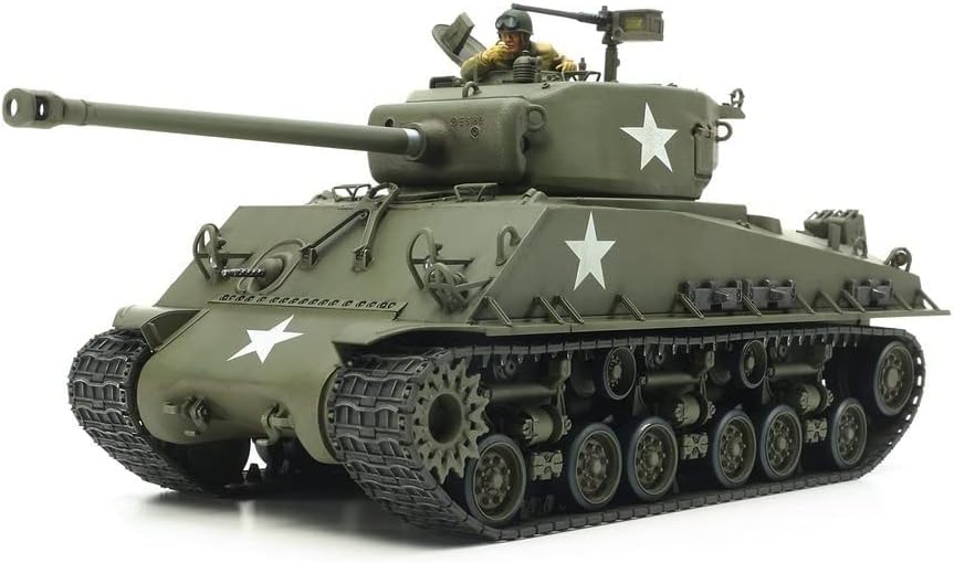 Rakuten - 1/35 ミリタリーミニチュアシリーズ No.346 アメリカ陸軍 戦車 M4A3E8 シャーマン イージーエイト ヨーロッパ戦線 プラモデル 35346