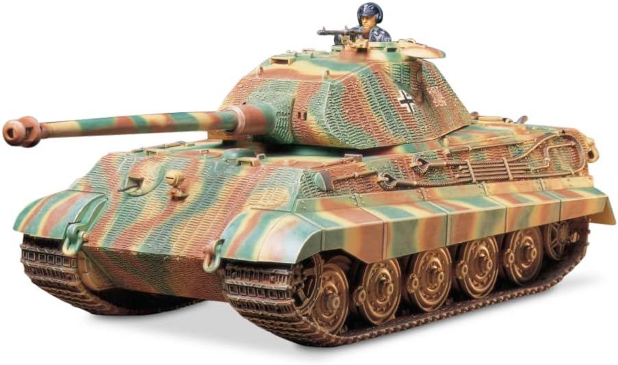 Rakuten - 1/35 ミリタリーミニチュアシリーズ No.169 ドイツ陸軍 キングタイガー ポルシェ砲塔 プラモデル 35169