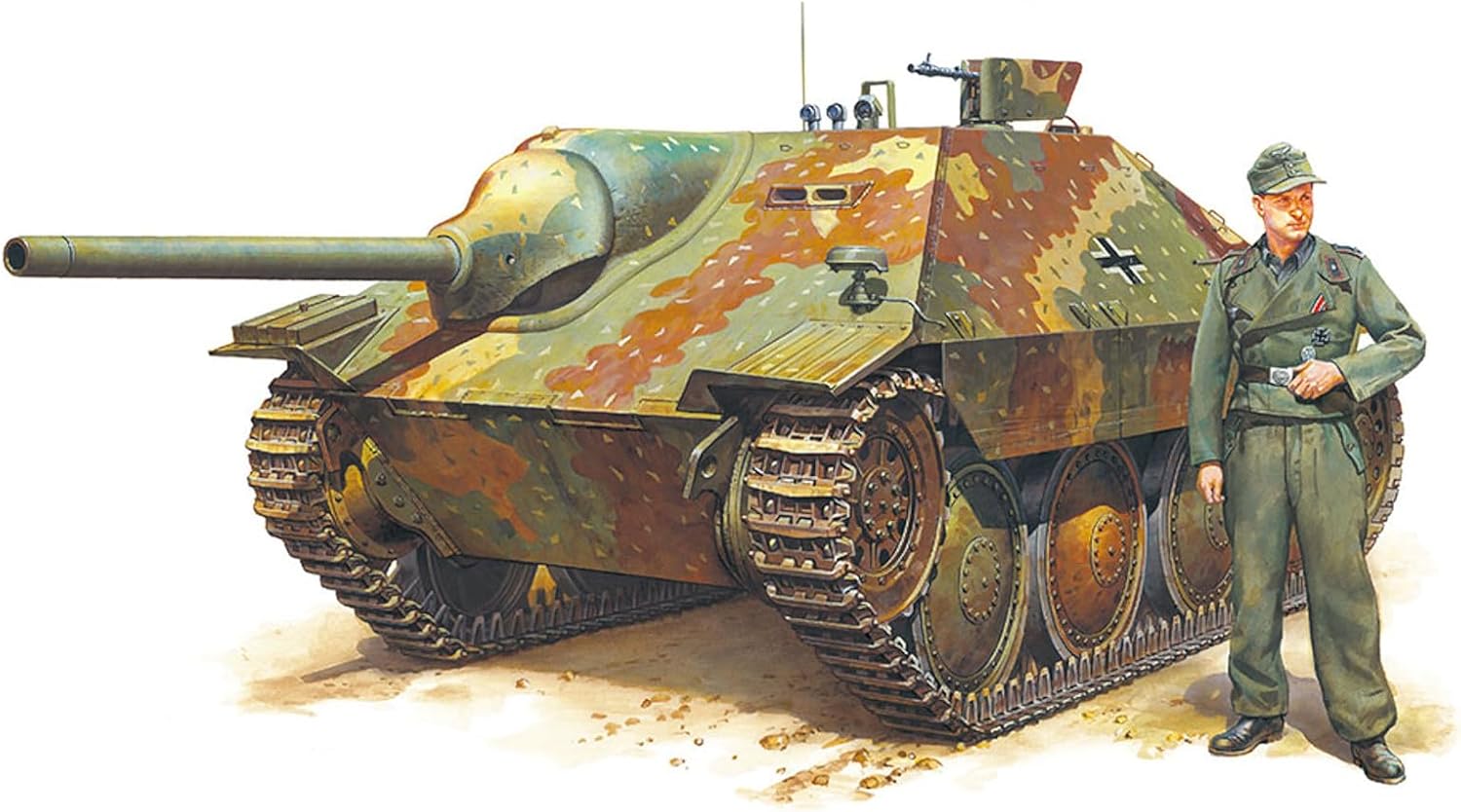 樂天商城 - 1/35 ミリタリーミニチュアシリーズ No.285 ドイツ陸軍 駆逐戦車 ヘッツァー 中期生産型 プラモデル 35285