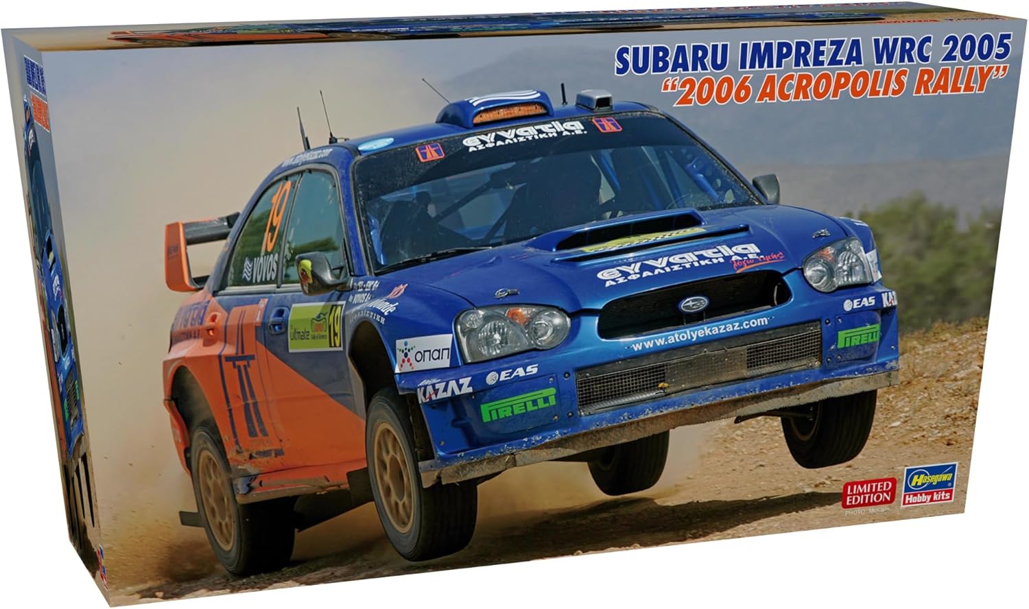 Rakuten - 1/24 スバル インプレッサ WRC 2005 2006 アクロポリスラリー プラモデル 20774