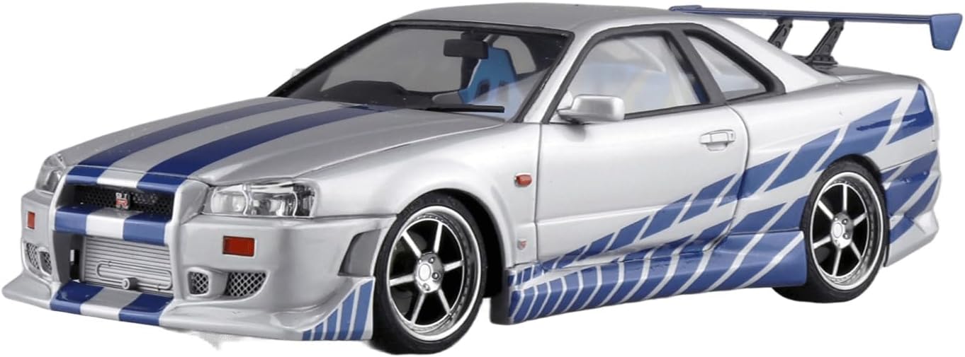 Rakuten - ムービーメカ No.WS-02 1/24 ワイルド・スピード R34 スカイライン GT-R プラモデル