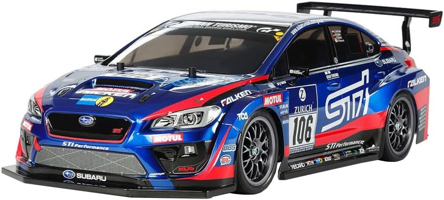 タミヤ 1/10 XBシリーズ No.207 SUBARU WRX STI NBRチャレンジ (TT-02シャーシ) プロポ付き塗装済み完成モデル 57907