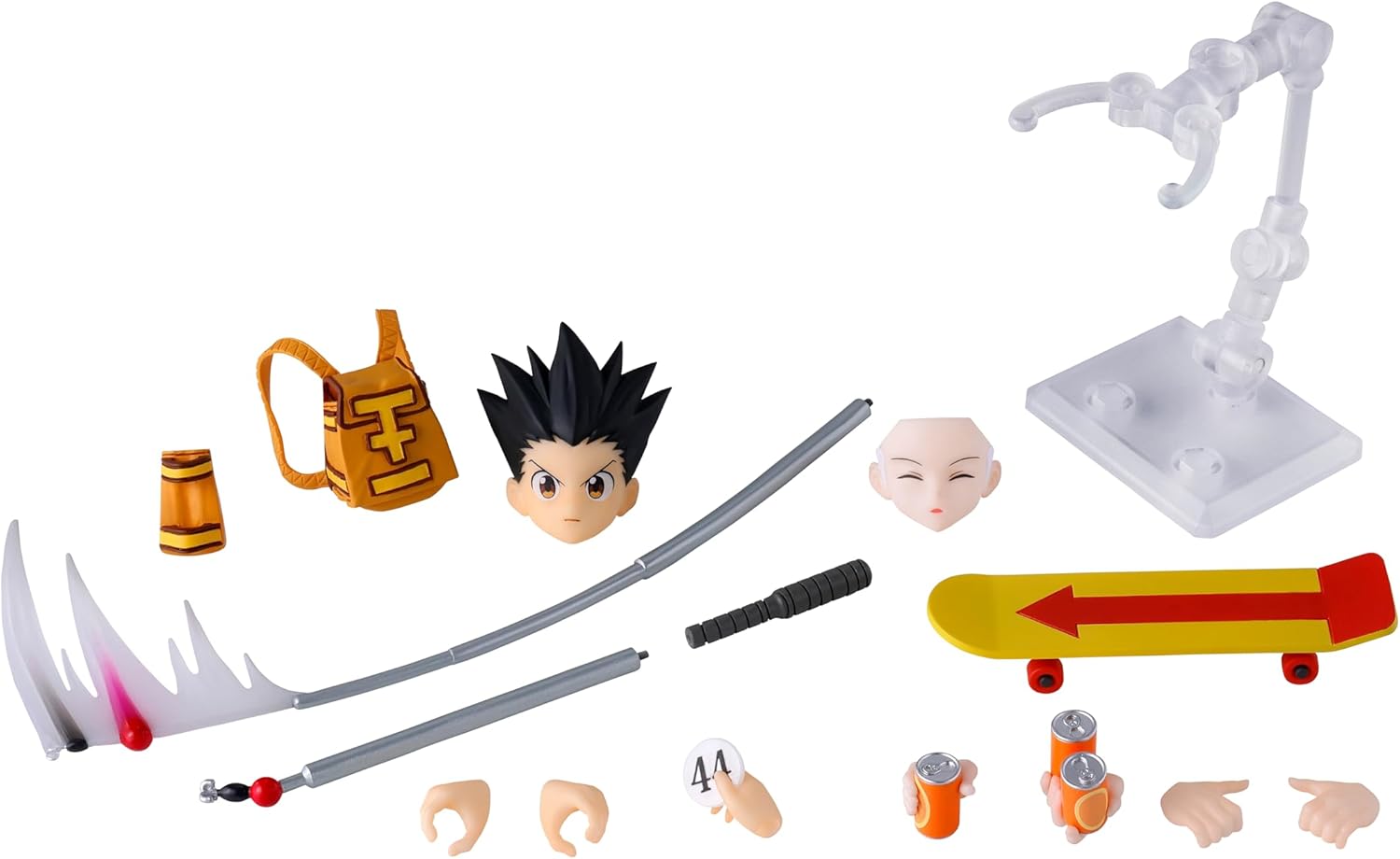 Rakuten - 8月発売予定 S.H.フィギュアーツ HUNTER×HUNTER ゴン＆キルア ハンター試験編オプションパーツセット PVC&ABS製 塗装済み可動フィギュア