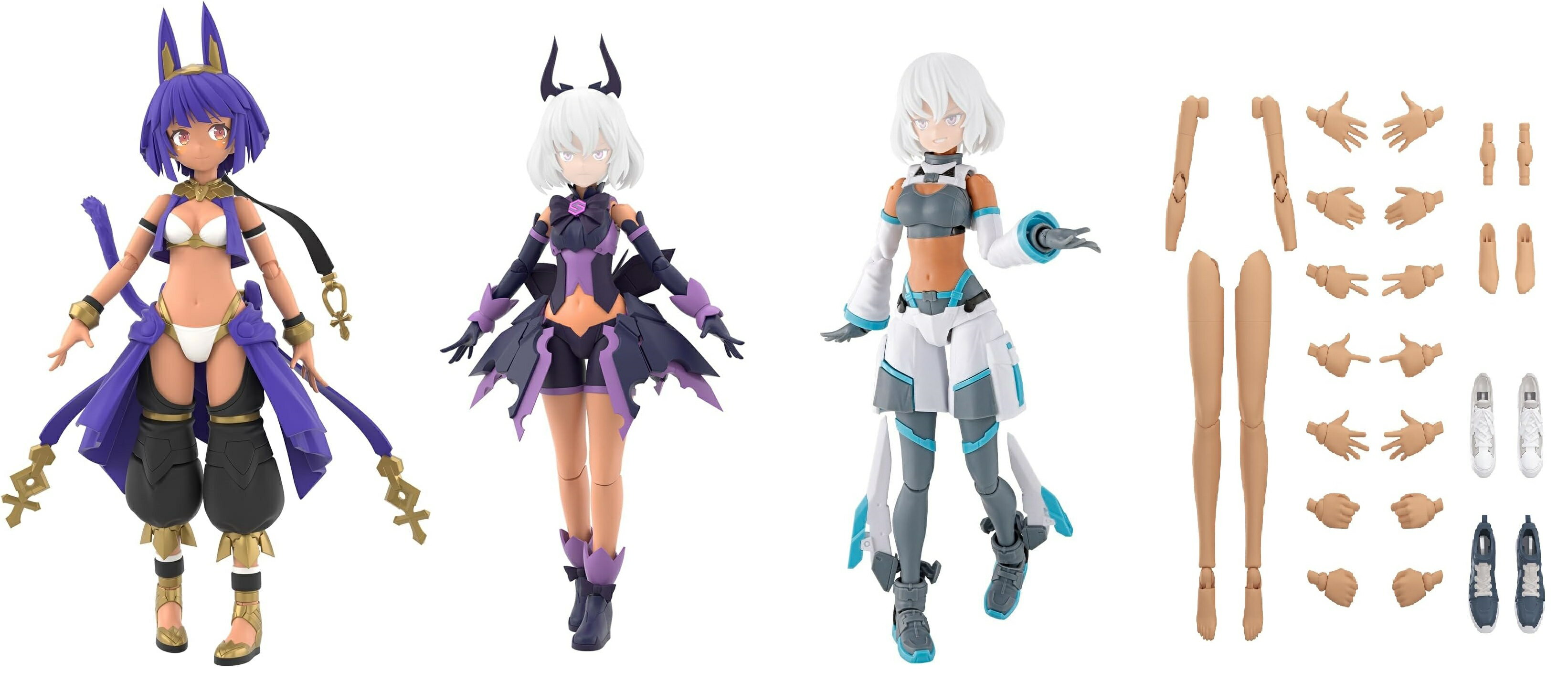 9月発売予定 30MS SIS-E00 ミャスティ[カラーC]・30MS オプションボディパーツ タイプMG01[カラーC]・30MS オプションボディパーツ シグマシスターズパラドクス2[カラーC]・30MS オプションボディパーツ アームパーツ&レッグパーツS[カラーC] プラモデル セット