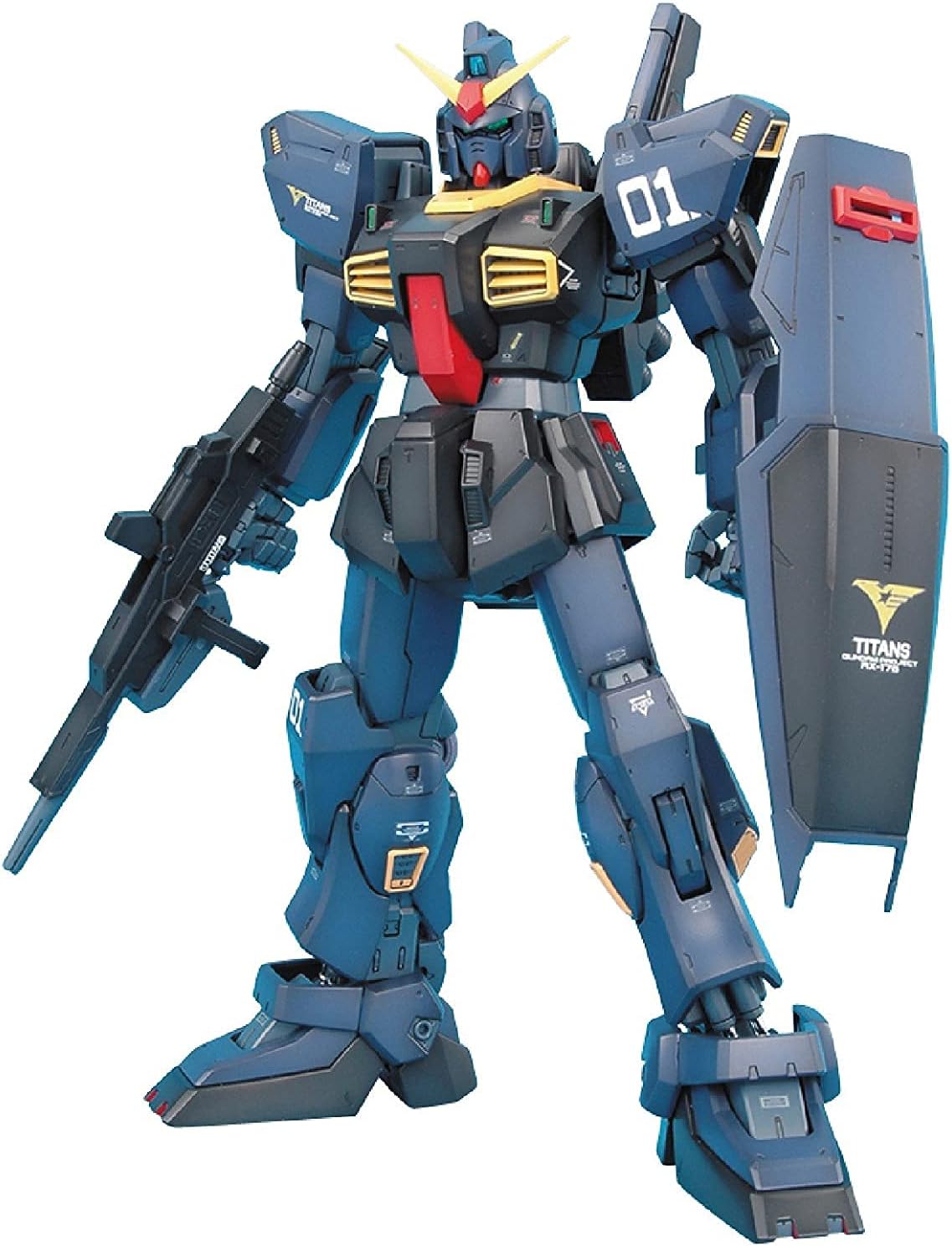 Rakuten - 8月再販分 MG 機動戦士Zガンダム ガンダムMk-II Ver.2.0 (ティターンズ仕様) 1/100スケール 色分け済みプラモデル