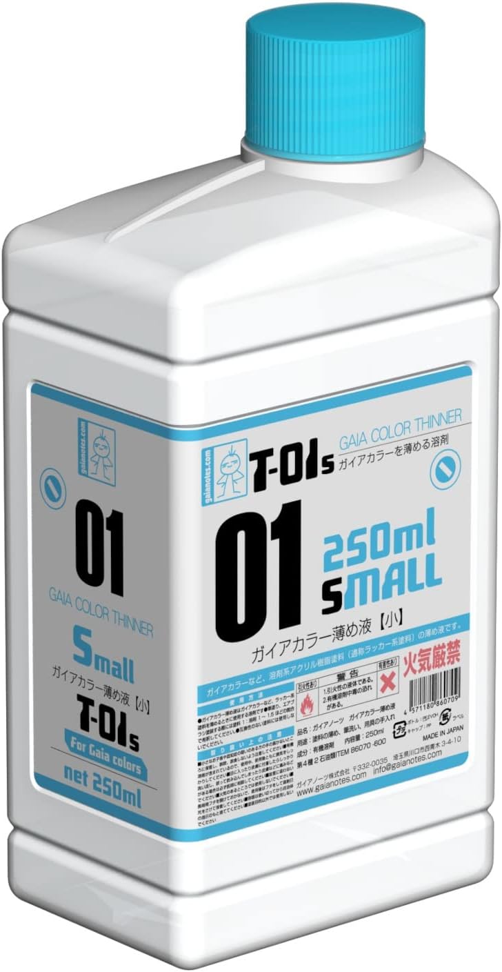 5月再販分 T-01S ガイアカラー薄め液 250ml