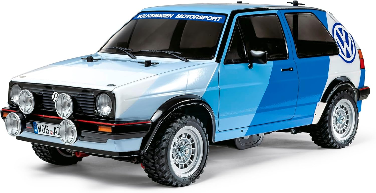 Rakuten - タミヤ 1/10 電動RCカーシリーズ No.714 フォルクスワーゲン ゴルフII GTI 16V ラリー (MF-01Xシャーシ) 58714