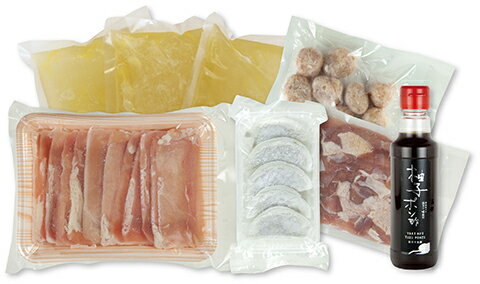 【明神水産】土佐はちきん地鶏のとり鍋セット【HF-2】【お歳暮】