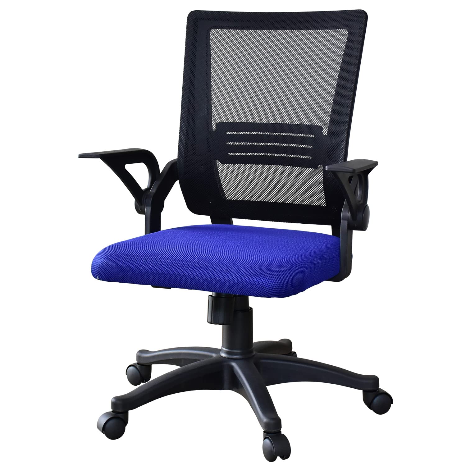 ドリス ゲーミングチェア パソコンチェア オフィスチェア ゲーム用チェア メッシュ素材の背もたれで通気性 可動式アームレスト ブラック×レッド ガルダ