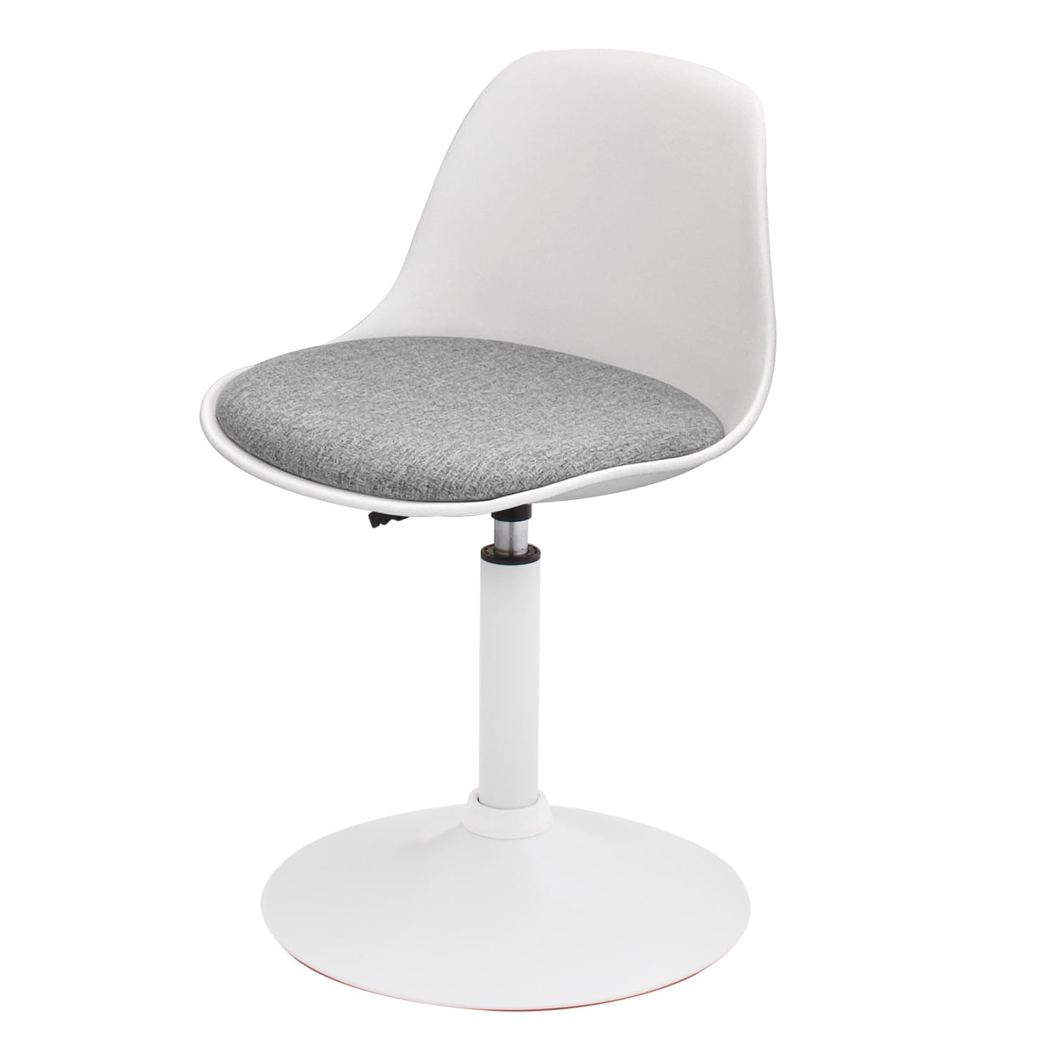 ダイニングチェア カウンターチェア 低め 昇降式 ラウンジチェア 回転 WY-459S ブラック PUレザー座面..