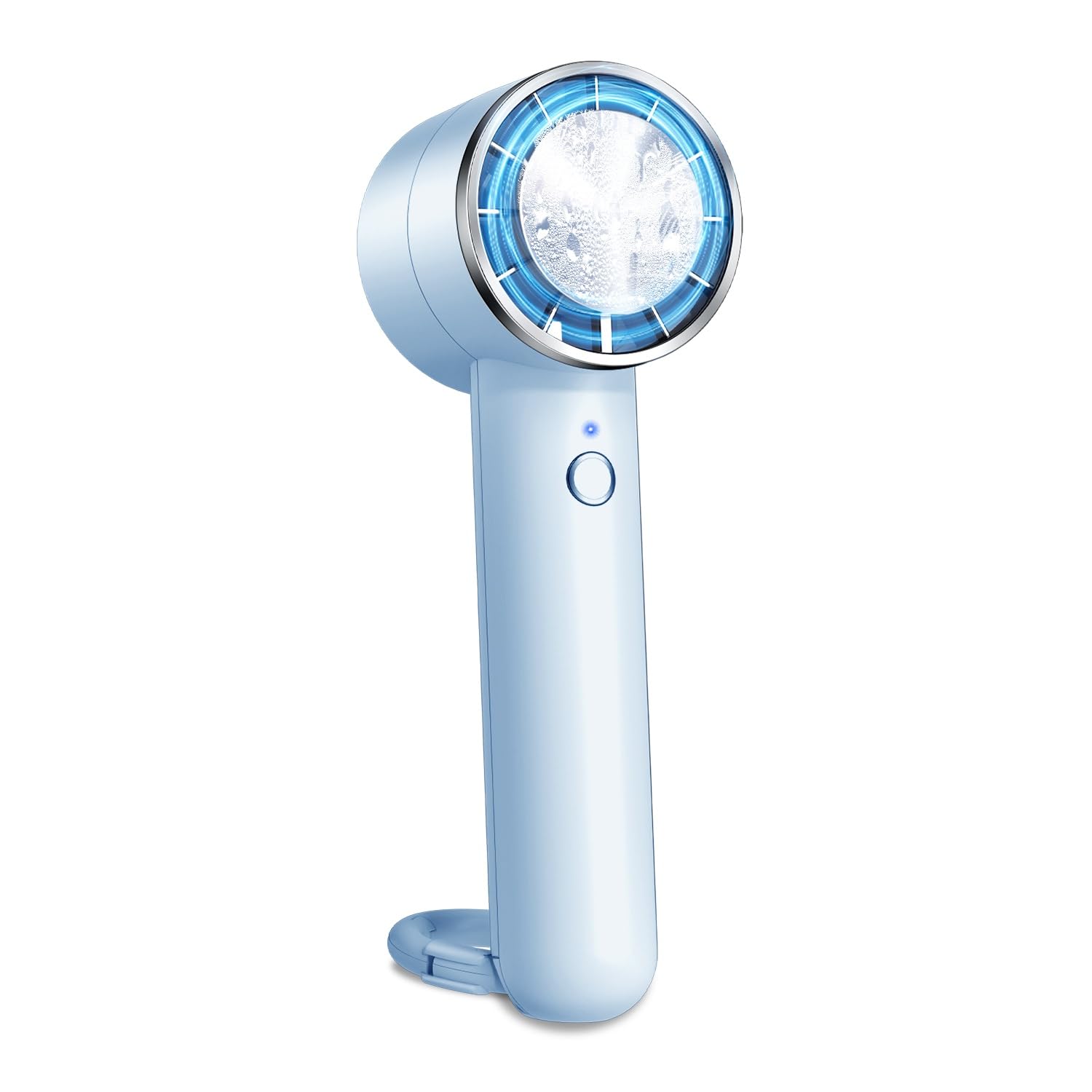 ポータブルファン冷却板付き手持ちファン卓上ファンペルチェ式首掛けファン強力大風量涼しくて軽い小型3速風量調節TYPE-C充電式熱中症防止通勤/通学/スポーツ観戦...