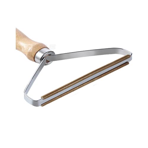 毛玉クリーナー 毛玉取り器 毛玉取り リントリムーバー 携帯用 服 衣服 生地 セーター コート 毛糸 広範囲 エコ 木