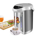 電気ポット 5.8L 節電対策ポット マイコン式 保温温度調整 安全ロック機能 360度回転底 水位窓 安全設計 再沸騰 給湯 過昇温度防止 省エネ 保温 シンプル 湯沸かし 湯沸し器 (ブラック)(3)