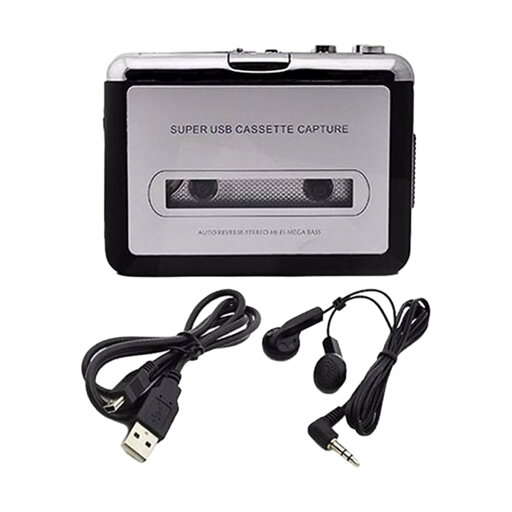 カセットテープ MP3変換プレーヤー カセットプレーヤー カセットテープデジタル化 ミックステープ カセット再生可能 USBフラッシュメモリ保存 カセットテープ ラップトップとPC、USBケーブル、ソフトウェアCD、3.5mmジャックヘッドセットと互換性があります カセットテープ MP3変換プレーヤー カセットプレーヤー カセットテープデジタル化 ミックステープ カセット再生可能 USBフラッシュメモリ保存 カセットテープ ラップトップとPC、USBケーブル、ソフトウェアCD、3.5mmジャックヘッドセットと互換性があります