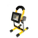 充電式LED投光器 防水仕様 10W 100Wタイプ 6時間長時間型