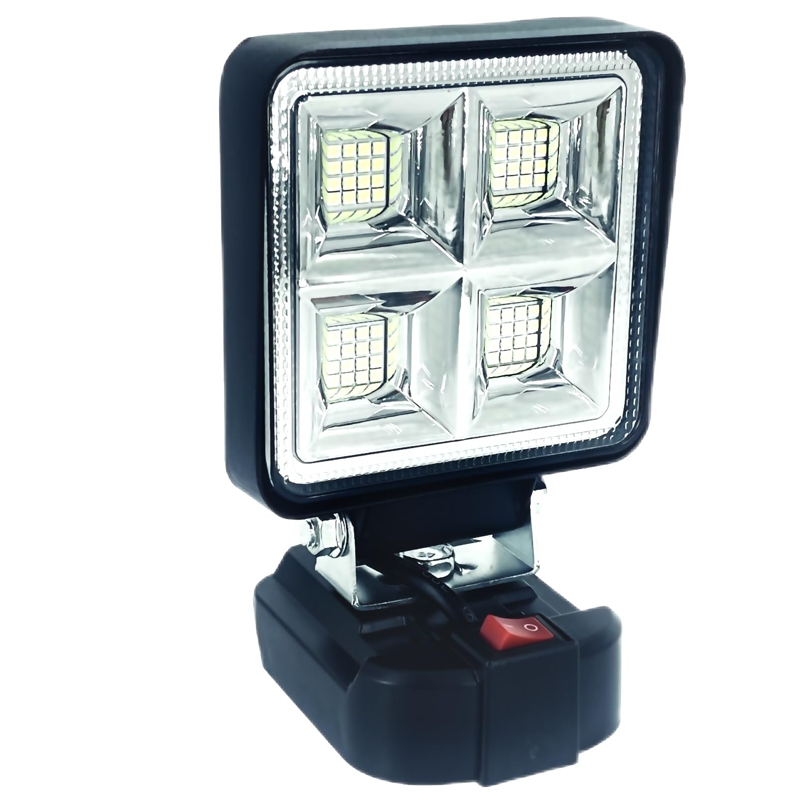 マキタ互換品 128W 超拡散 ハイパー LED投光器 フラッドライト 作業灯 LEDライト ワークライト 集魚灯 14.4V 18V バッテリー DIY LEDワークライト