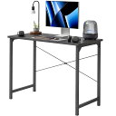 パソコンデスク pcデスク 幅80x奥行き40x高さ73cm シンプル デスク ミニデスク 机 組み立て簡単 勉強机 学習机 シンプルデスク 在宅勤務 テレワー...