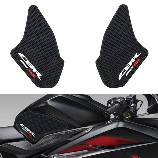 ホンダCBR250RR CBR250RR CBR250 RR サイドフューエルタンクパッドタンクパッドプロテクターステッカーデカールガスニーグリップトラクションパッドタンクパッド CBR250RR 2017-2023 ホンダCBR250RR CBR250RR CBR250 RR サイドフューエルタンクパッドタンクパッドプロテクターステッカーデカールガスニーグリップトラクションパッドタンクパッド CBR250RR 2017-2023