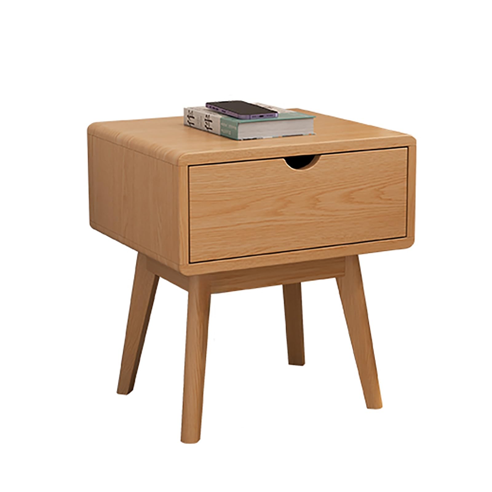 ベッドサイドテーブル ナイトテーブル 木製 収納キャビネット リビングルームソファサイドキャビネット..