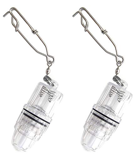 LED ダイヤモンド型 水深1000M 水中灯 集魚灯 強力集魚 夜間釣り フィッシング 照明 4色セット 4枚入 L..