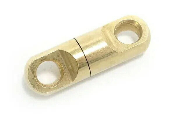 10mmより戻し 真鍮 よりもどし くくり罠 くくりワイヤー部品 サルカン よれ防止 さるかん まとめ売り 単品 合金しんちゅう 撚り戻し ヨ..