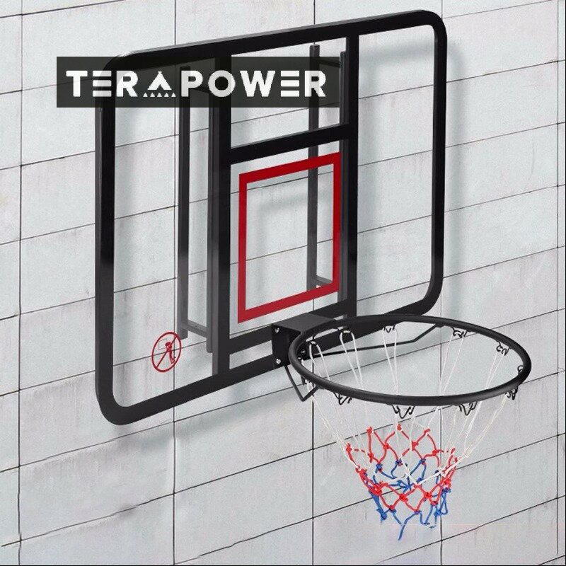 バスケットゴール バスケットボール バックボード フープ マウント ウォール、バスケットボール ボール..