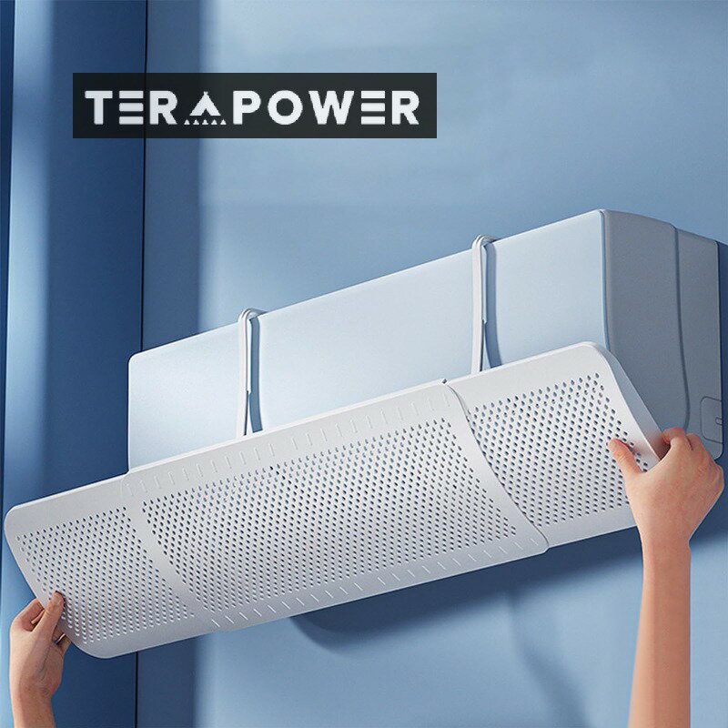 エアコン 風除け 壁掛け 風向き上下180°調整 直撃風防止 53~90cm調整可能 空気循環 節電 省エネ 取り付け簡単 3秒だけ組み立て完了 冷房暖房通用 結露対策