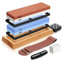 包丁研ぎ石 4面グリット 400/1000 3000/8000 交換用スペアパーツ 付属品 砥石包丁研ぎ器 竹台付き包丁研ぎキット