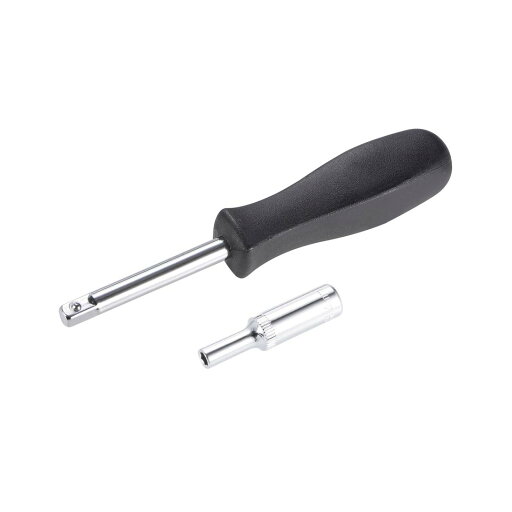 Tソケットアクセサリーセット 4mm 6ポイントディープソケット 6.35mmドライブ 250mmスピナーナットドライバーハンドル 2個 Tソケットアクセサリーセット 4mm 6ポイントディープソケット 6.35mmドライブ 250mmスピナーナットドライバーハンドル 2個
