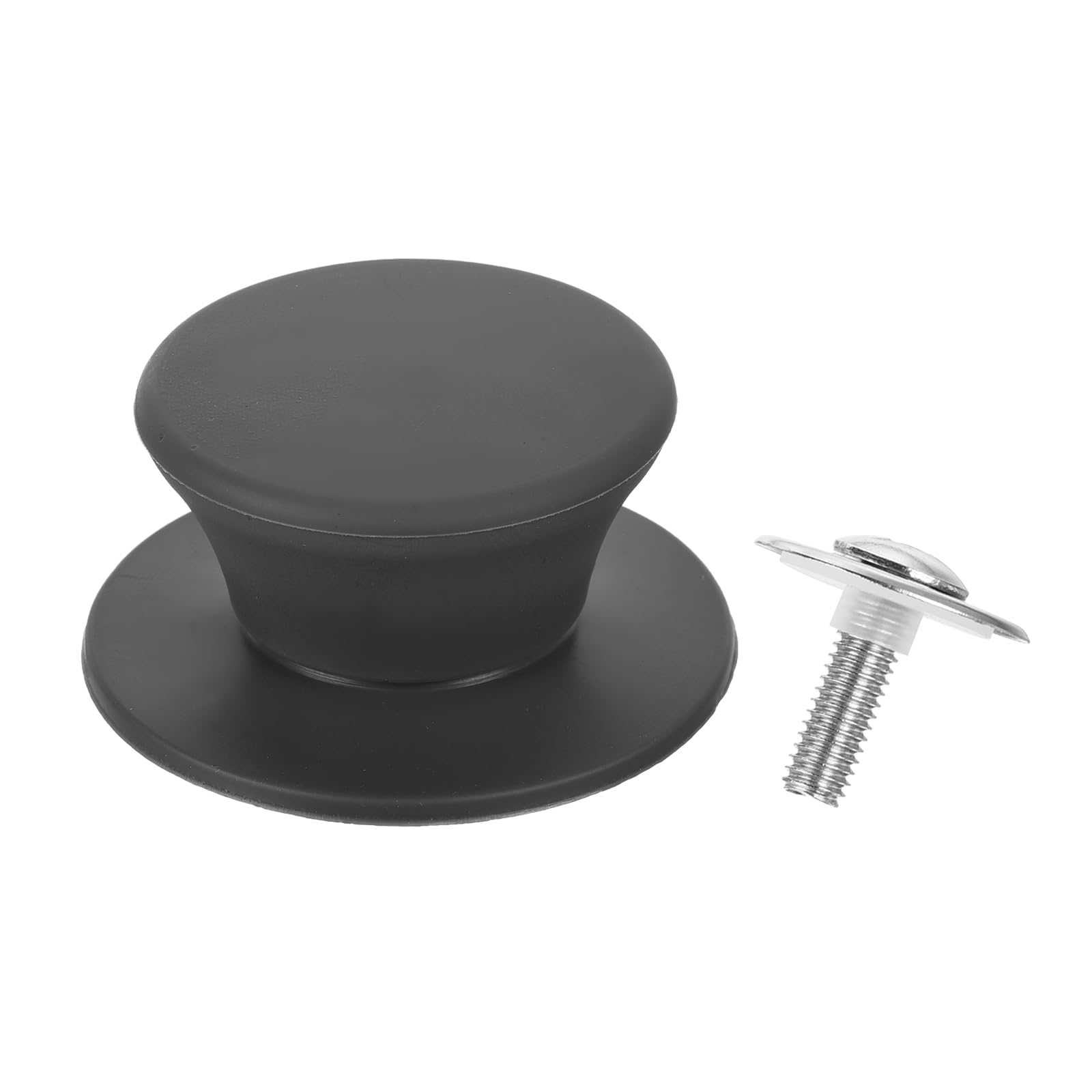 鍋蓋上部交換ノブ ユニバーサル 耐熱シリコン 鍋蓋保持ハンドルノブグリ ップ キッチン調理器具蓋カバ..