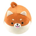 ジェマ 抱き枕 犬 アニマルクッション ぬいぐるみ もちもち ふわふわ 柔らか 可愛い プレゼント用 ブラウン 長さ約
